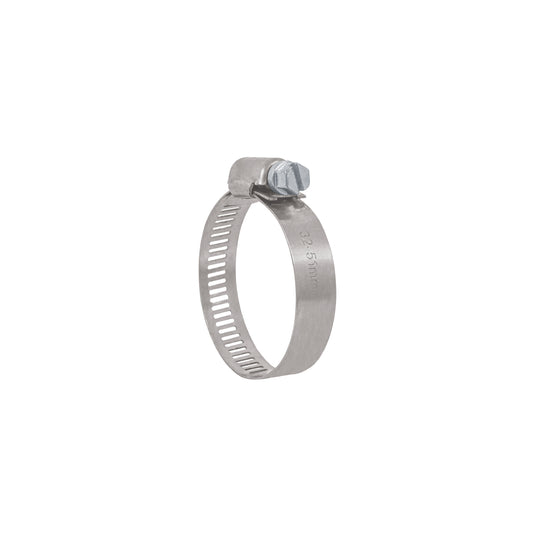 AB-28 Abrazadera reforzada, acero inox #28, 1-1/2"-2-1/4", 10 pzas