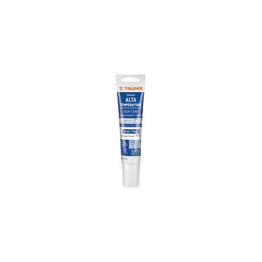 ALTE-A Sellador de silicona para altas temperaturas, azul, 85 gr