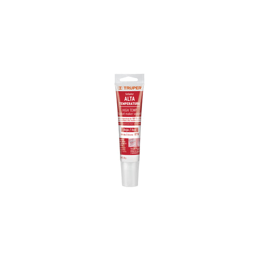 ALTE-R Sellador de silicona para altas temperaturas, rojo, 85 gr