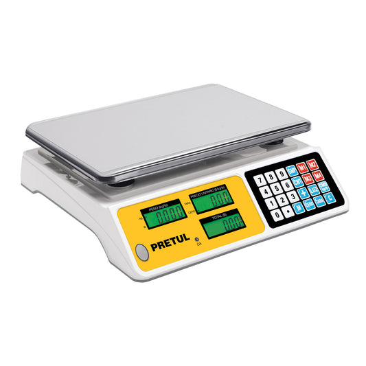BASE-40P Báscula Pretul electrónica multifunciones capacidad 40 kg