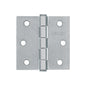 BC-253P Bisagra cuadrada, 2-1/2', cromo mate, cabeza plana