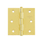 BC-301PP Bisagra latonada cuadrada 3', Hermex basic