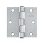 BC-303P Bisagra cuadrada, 3', cromo mate, cabeza plana