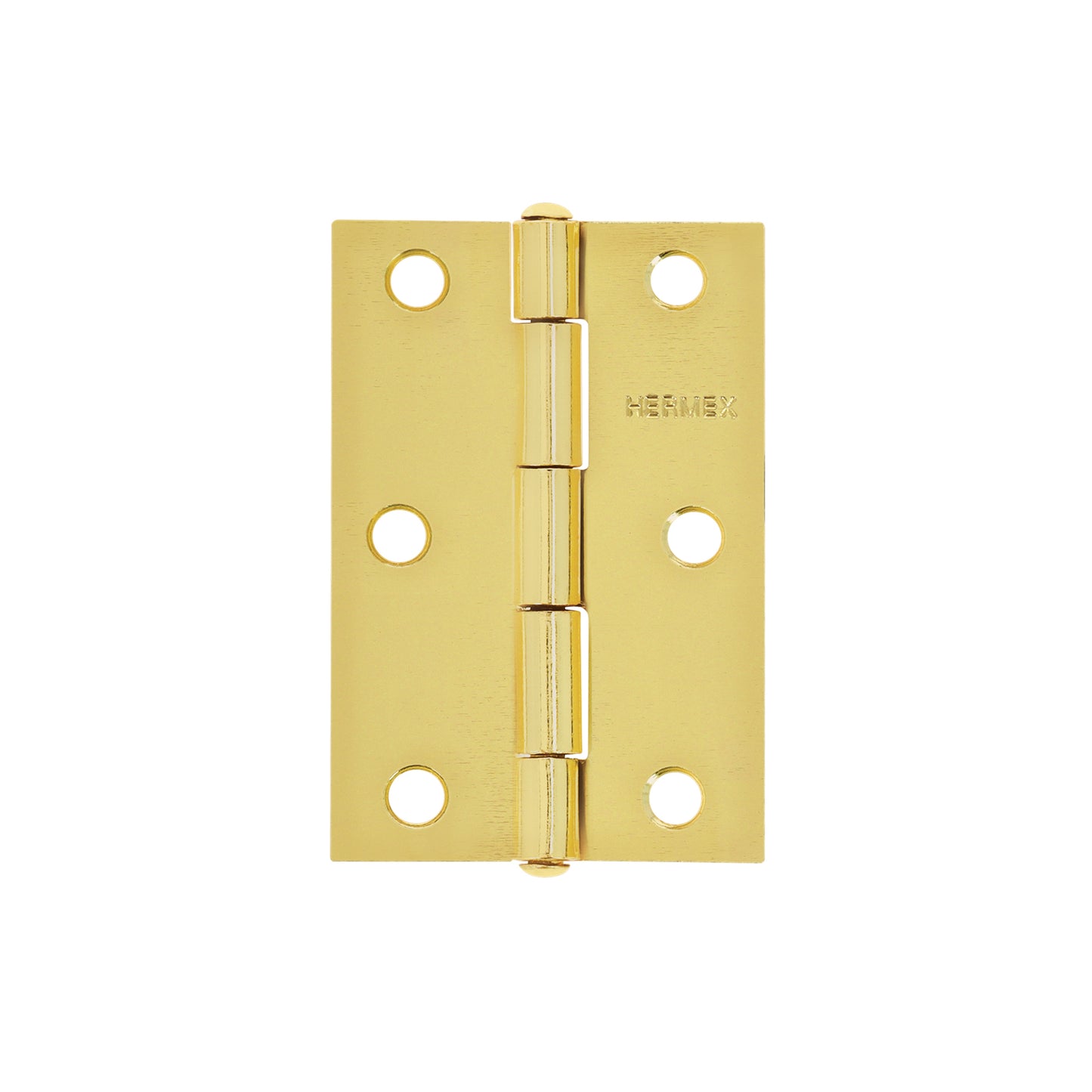 BR-301 Bisagra 3' acero latonado