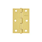 BR-301 Bisagra 3' acero latonado