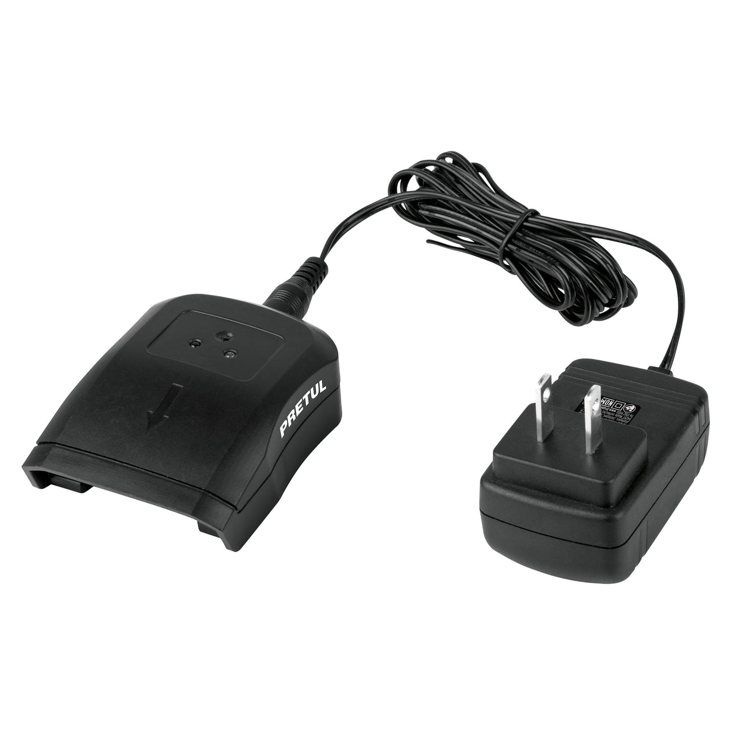 CAR-20PR Cargador baterías,ion litio,20V,rotomartillo ROTI-20P, Pretu"