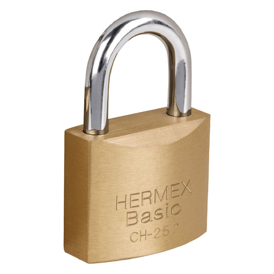CH-25P Candado de hierro, 25 mm, Hermex Basic
