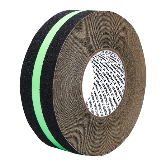 CIA-218L Cinta antiderrapante fotoluminiscente c/abrasivo, 50mm x 18m"