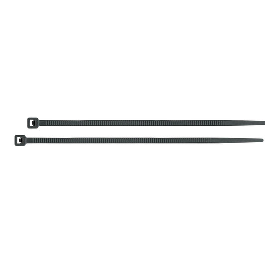 CIN-5020N Amarre plástico, 50 lb, 20 cm, negro, bolsa con 50 pzas