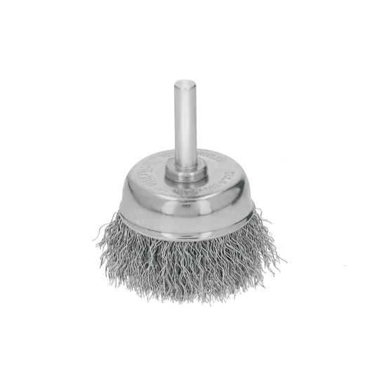 CO-2P Carda de copa, alambre grueso, calibre 0.3 mm, 1-3/4', Pretu"