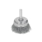 CO-2P Carda de copa, alambre grueso, calibre 0.3 mm, 1-3/4', Pretu"
