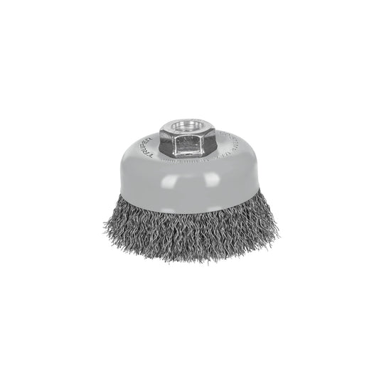 CO-510MR Carda de copa, alambre ondulado fino, 4', Multi rosca"