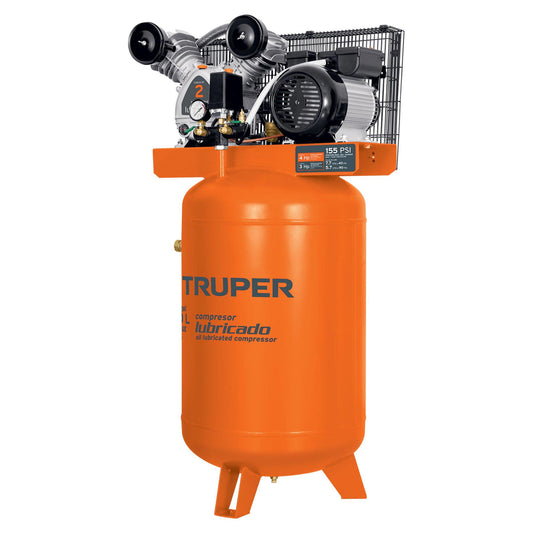 COMP-120LV Compresor vertical 120 L, 4 HP (potencia máxima ), 220 V"