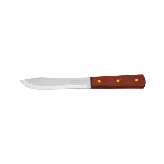 CUCH-M60 Cuchillo cebollero, mango madera, 6"