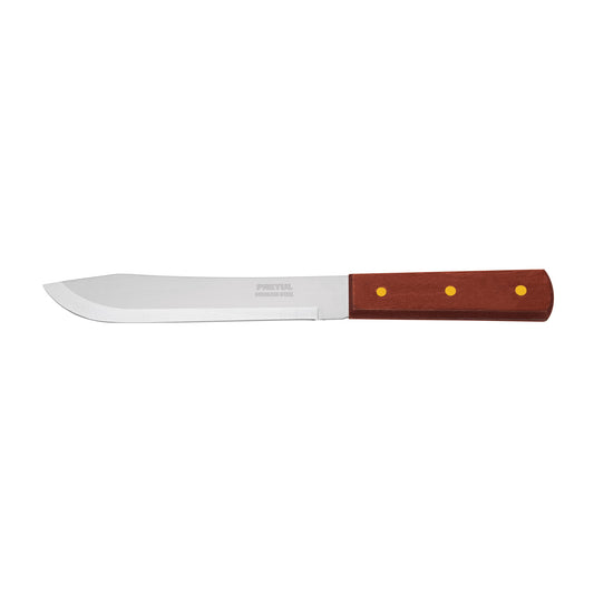 CUCH-M70 Cuchillo cebollero, mango madera, 7'"