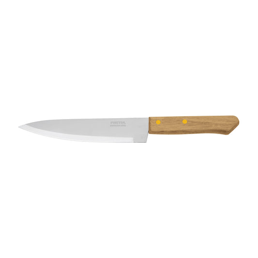 CUCH-M71 Cuchillo de chef, mango madera, 7"