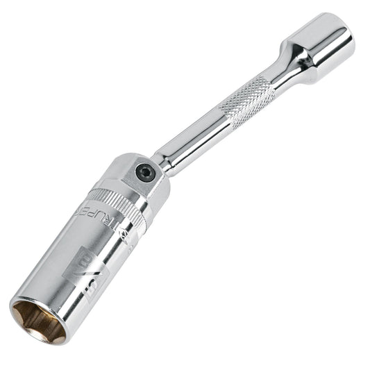 D-3820-BE6 Dado p/bujías 5/8' articulado con extensión 6', cuadro 3/8'"