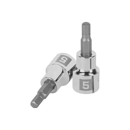 D-4990-5M Copas de punta bristol, mando 3/8" de 5mm.