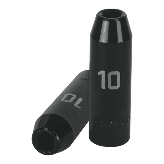 D-7310-ML Dado de de impacto, largo, 6 puntas, cuadro 1/2' de 10mm"