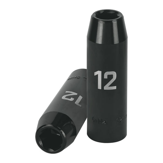 D-7312-ML Dado de impacto, largo, 6 puntas, cuadro 1/2' de 12mm"