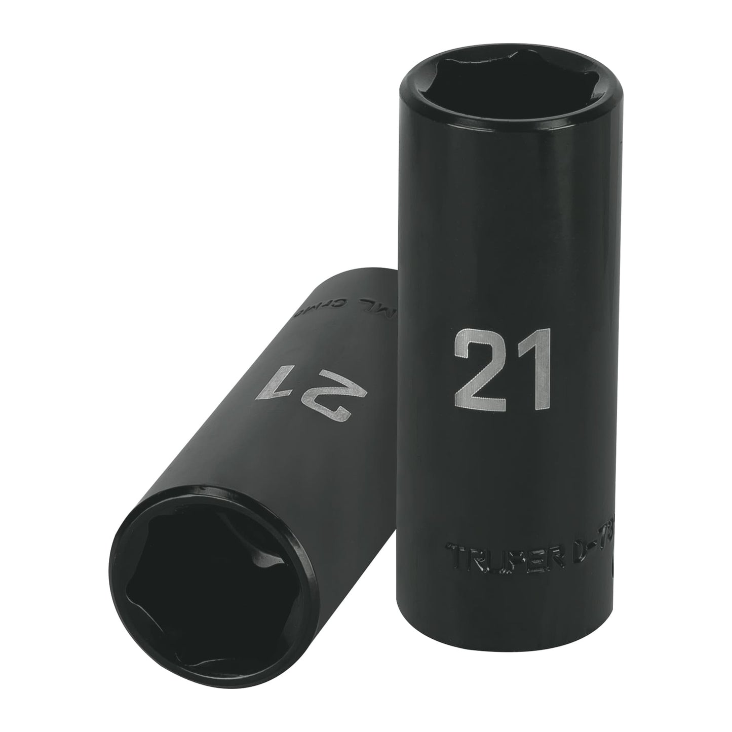 D-7321-ML Dado de impacto, largo, 6 puntas, cuadro 1/2' de 21mm"