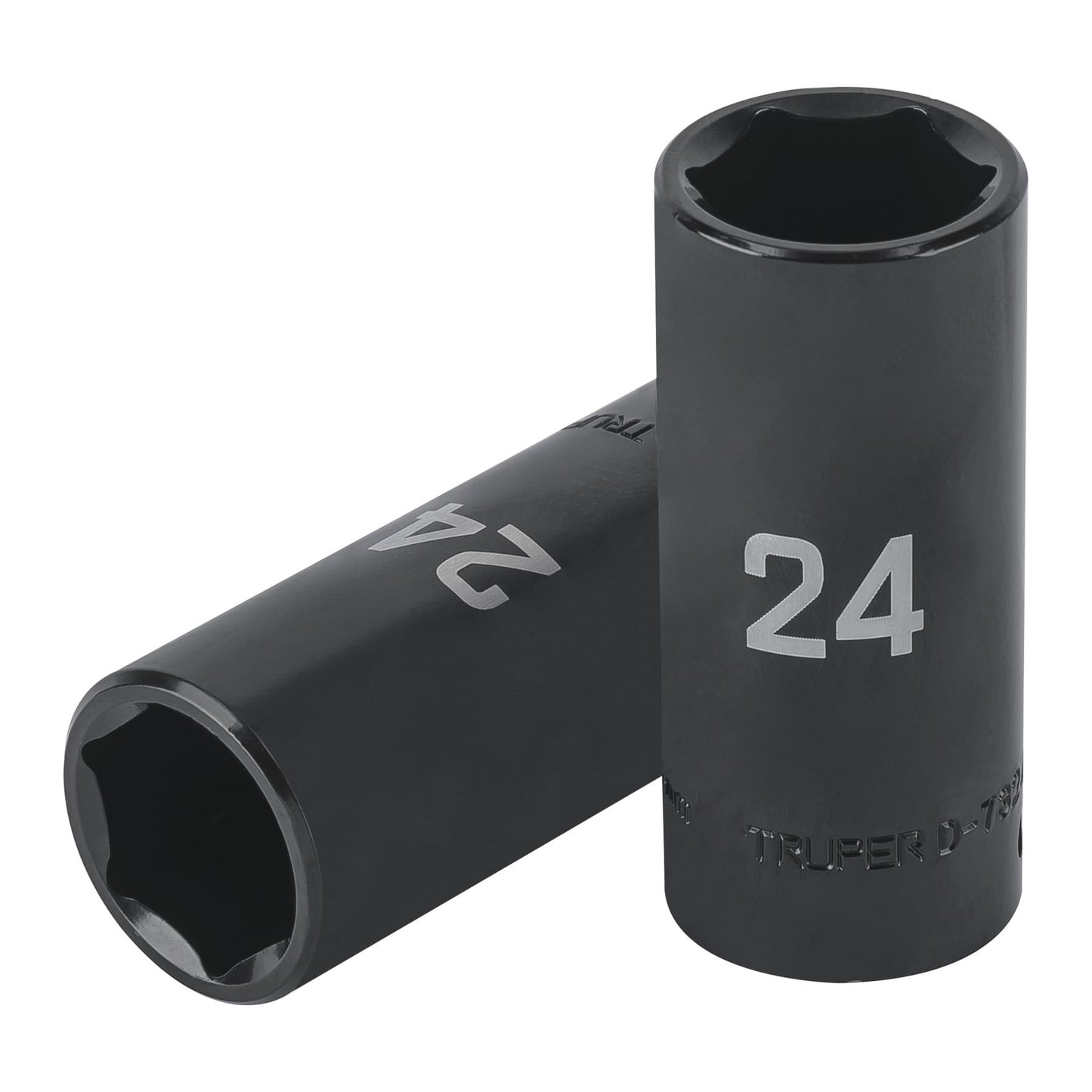 D-7324-ML Dado largo de impacto de 24mm, 6 puntas, cuadro 1/2'"