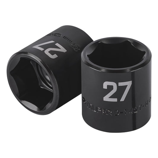 D-7427-M Dado de impacto de 27mm, 6 puntas, cuadro 1/2'"