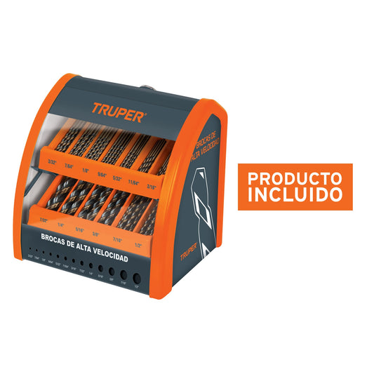 DESP-BAV-CH-C Despachador chico de brocas de alta velocidad con producto