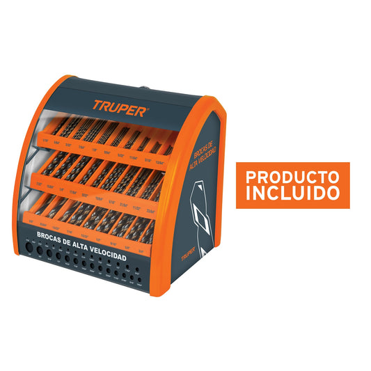 DESP-BAV-GR-C Despachador grande de brocas de alta velocidad con producto