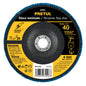 DLP-2730 Disco laminado flap, Tipo 29, 7", grano 40, centro 7/8", Pretul
