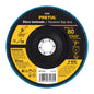 DLP-2732 Disco laminado flap, Tipo 29, 7", grano 80, centro 7/8", Pretul