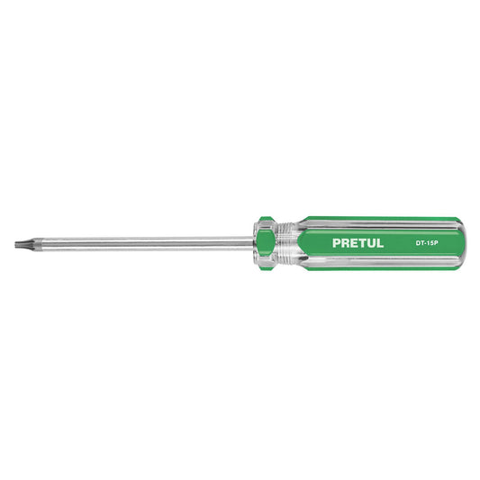 DT-15P Desarmador punta Torx T 15 mango de PVC Pretul