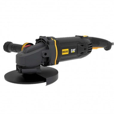 Pulidora CAT 9", modelo DX351U, potente motor de 2.350W, ideal para trabajos profesionales de pulido y lijado.