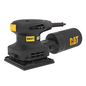Lijadora de palma CAT 1/4", modelo DX471U, compacta y potente, ideal para trabajos de lijado en espacios reducidos.