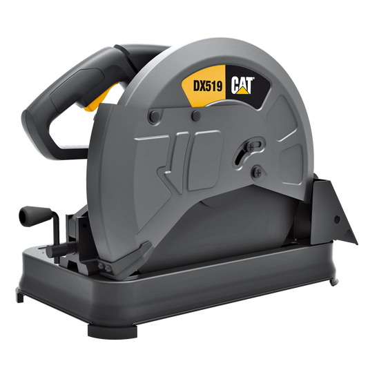 Tronzadora CAT 14", modelo DX519U, potente motor de 1.800W, ideal para cortes rápidos y precisos.