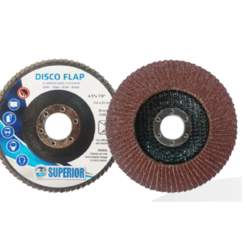 DISCO FLAP ZIRCONIO 4.1/2" GRANO 80