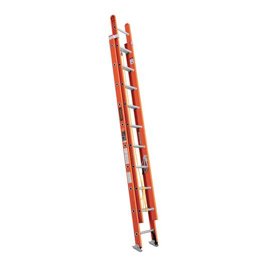 ESE-220FV Escalera de extensión, tipo II, 20 peldaños, fibra de vidrio"