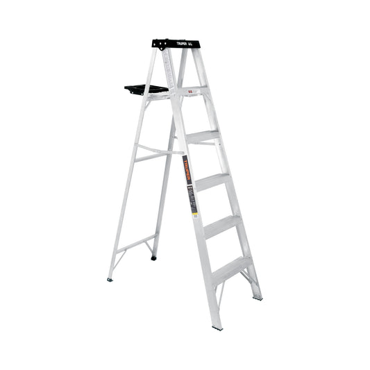 EST-35 Escalera tipo tijera T3 con 5 escalones, con bandeja