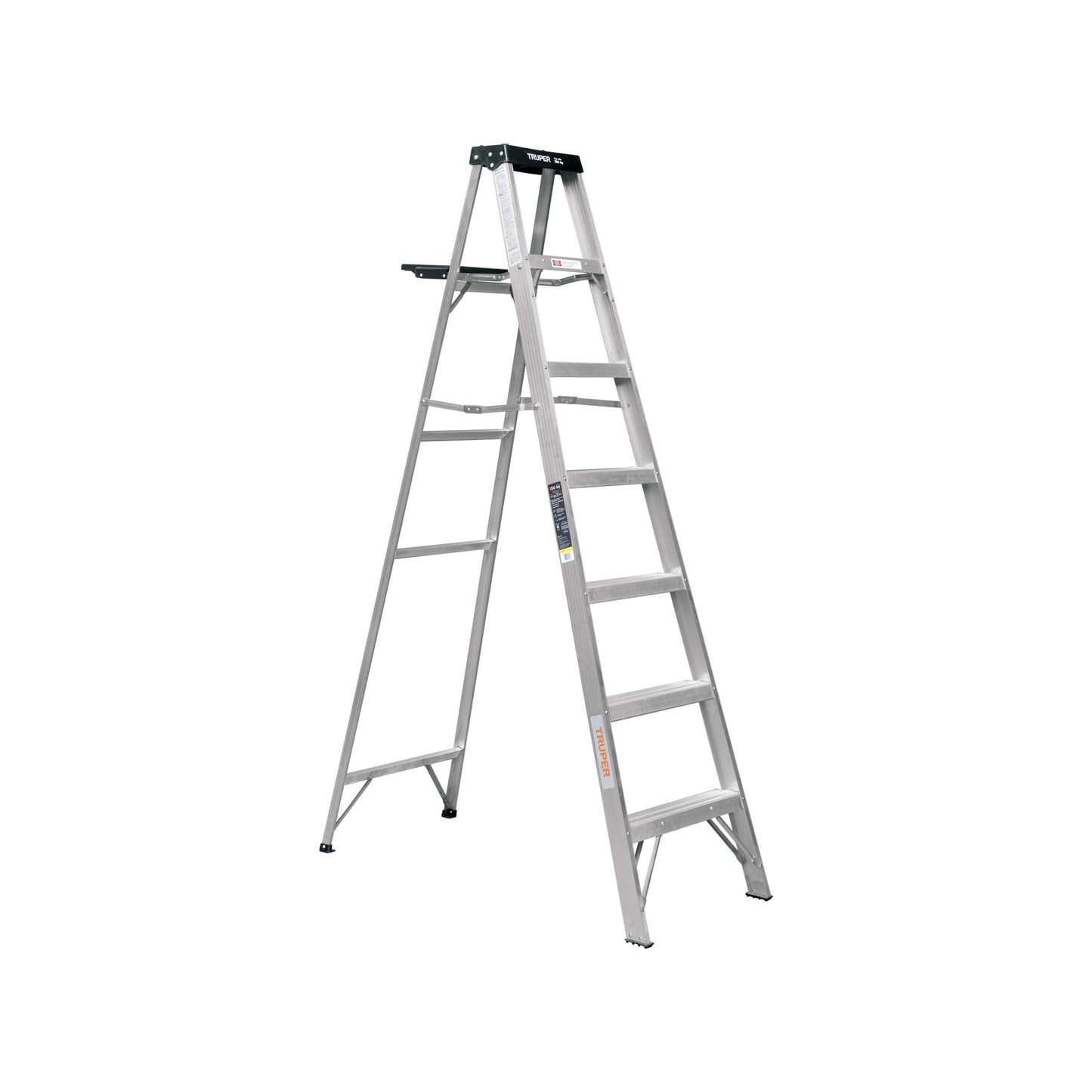 EST-36 Escalera de tijera tipo 3, 6 escalones con bandeja.