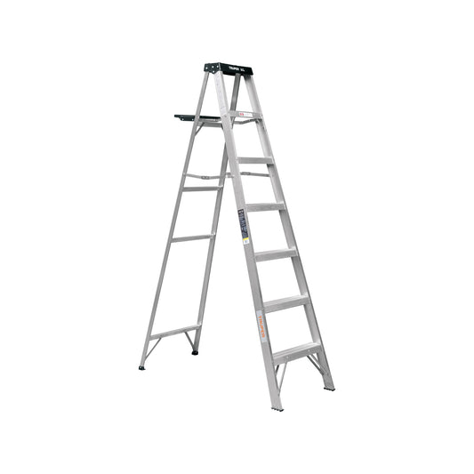 EST-36 Escalera de tijera tipo 3, 6 escalones con bandeja.