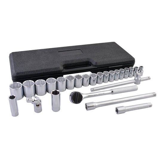 Jgo dados acc 1/2" mm 25pz