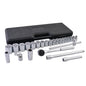 Jgo dados acc 1/2" mm 25pz