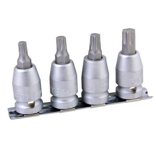 Jgo dados pta torx 1/2" 4pz