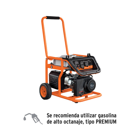 GEN-25X Generador eléctrico portátil con motor a gasolina, 4 kW"