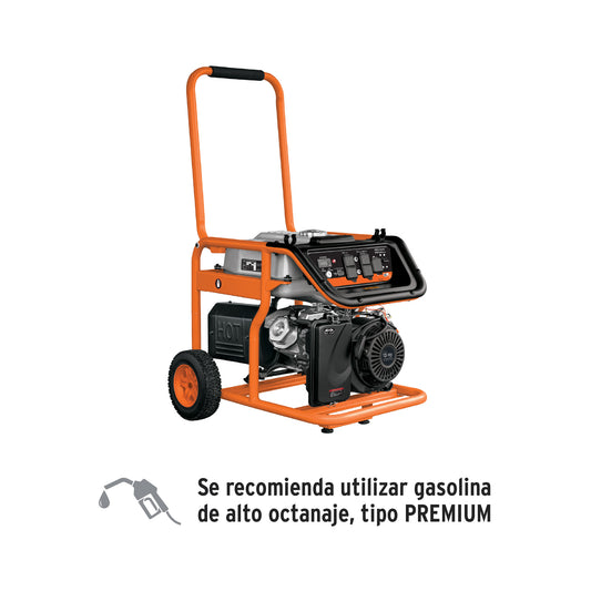 GEN-55X Generador eléctrico a gasolina, 5,500 W