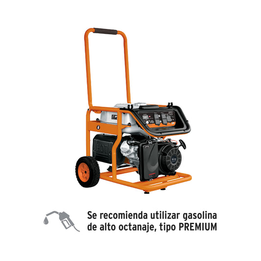 GEN-80X Generador eléctrico a gasolina, alta potencia, 8,000 W