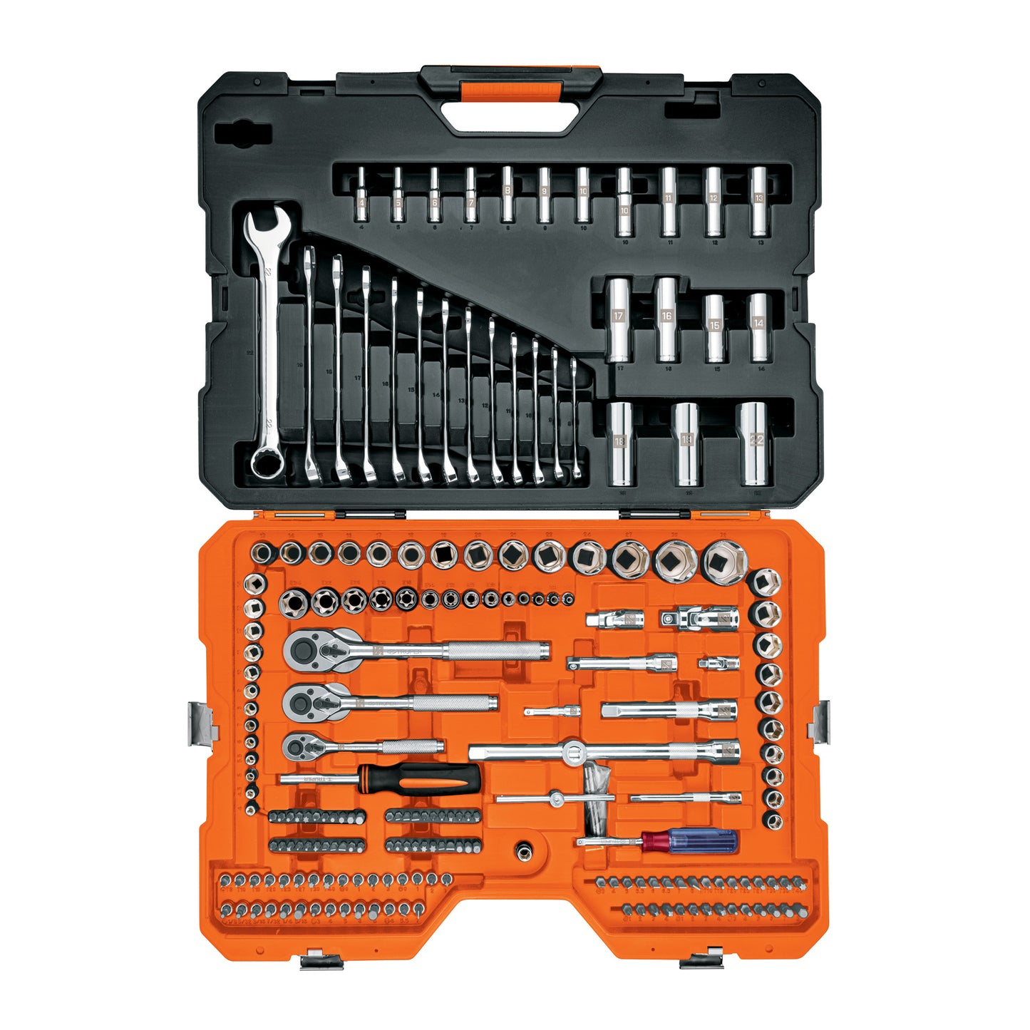 JD-210MP Juego de herramienta para mecánico, mixto, 210 piezas"