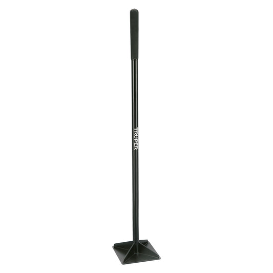 KR-1L Pisón 8'x8' con mango de acero de 48'