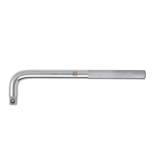 L-5486 Mango en "L" de 9"x 16 mm para copas mando 1/2"