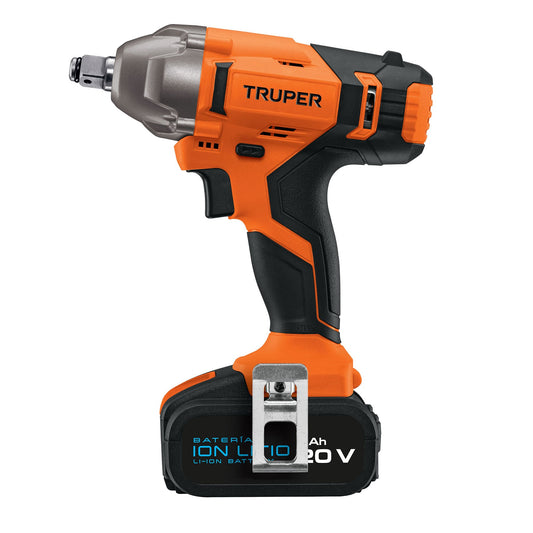LIMI-20A Llave de impacto inalámbrica 1/2', batería ion litio 20 V"